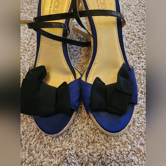J. Crew Shoes - Jcrew Navy And Black Espedrille